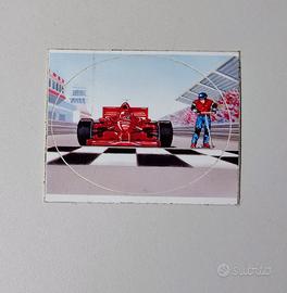 adesivo ferrari f1 vintage anni '80