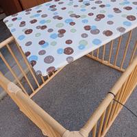 lettino in legno richiudibile 