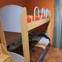 Cameretta letto a castello