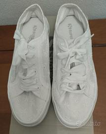Scarpe bambina Superga bianche n 38