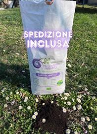 Humus di Lombrico Equino vagliato 5 mm-Sacco 20 lt