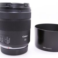 Canon RF 85  F 2 Macro IS STM – Come Nuovo