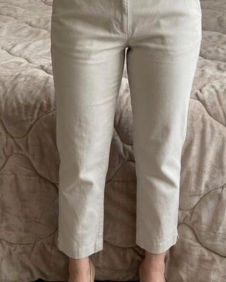 Pantaloni Capri donna Fred Perry Beige – Taglia 40