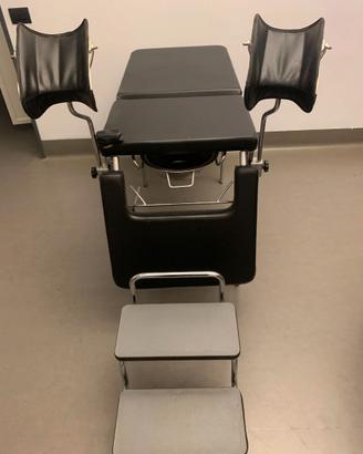 Lettino Medico con gambali Gima de luxe e Scaletta