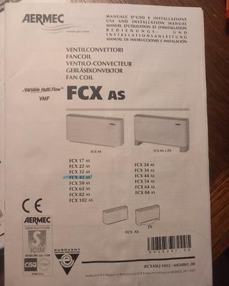 ventilconvettore Aermec FCX 42 as