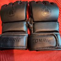 Guanti boxe, fit boxe + corda salto veloce a cavo 