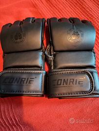 Guanti boxe, fit boxe + corda salto veloce a cavo 