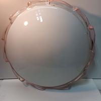 Lampada da soffitto in vetro di murano anni 80