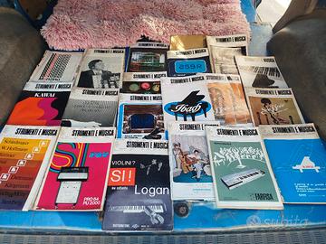 lotto 20 riviste vintage Strumenti e Musica