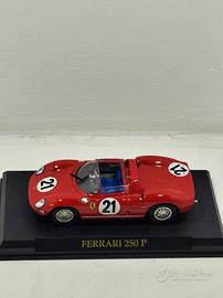 Modellino Auto Ferrari 250 P Corsa N. 21