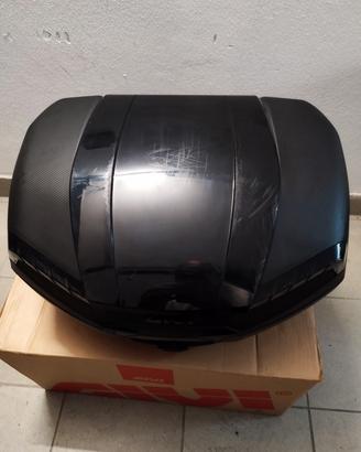 Bauletto Givi E46NB graffiato + piastra universale