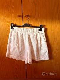 Pantaloni corti bianchi