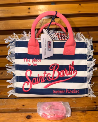 Borsa Saint Barth con tracolla con certificato QR