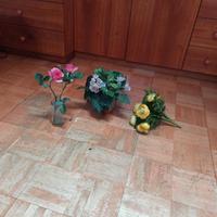 Set 3 pz Pianta piante fiore artificiale ornamento