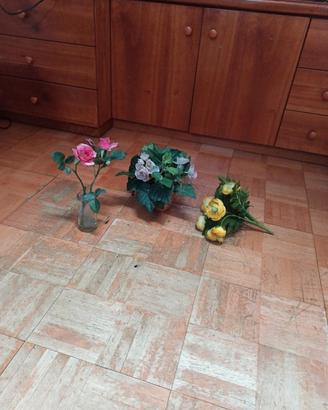 Set 3 pz Pianta piante fiore artificiale ornamento