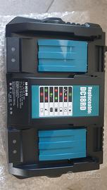 Caricabatterie doppio Makita