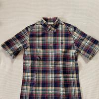 Camicia quadretti maniche corte 100% cotone 12Y