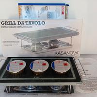 Grill da tavolo Kasanova pietra olla