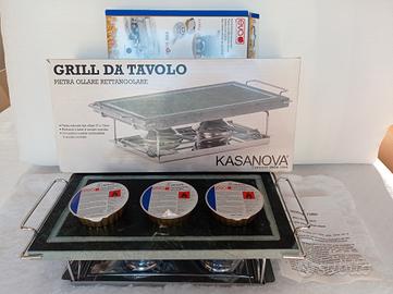 Grill da tavolo Kasanova pietra olla