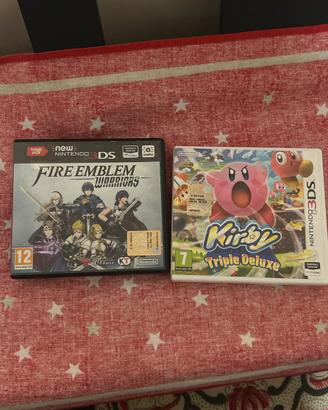 FIRE EMBLEM WARRIORS + KIRBY TRIPLE DELUXE NEW3DS