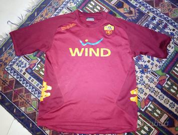 Roma Wind Kappa maglia calcio gara originale tg L