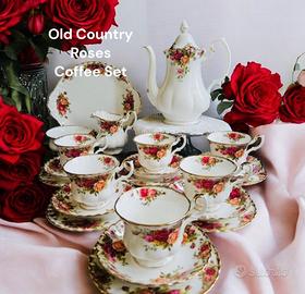 Servizio completo da caffè royal albert country ro