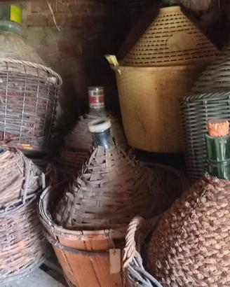 damigiane vino olio 50 litri