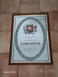 quadro specchio pubblicitario. 