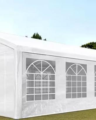 3 gazebi / tende per feste 4 x 10 m – nuove