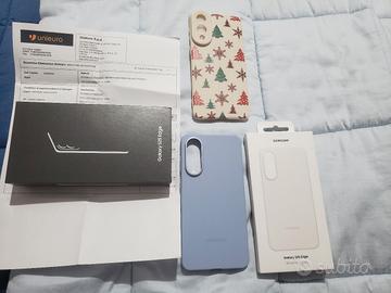 nuovoImmacolato Samsung S25 Edge grigio/silver