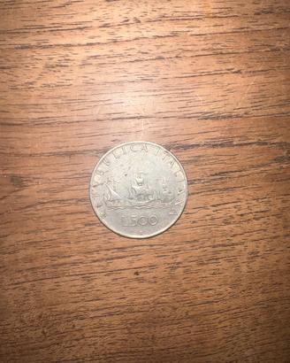 Moneta 500 lire Caravelle