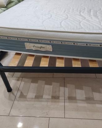 Materasso Eminflex sfoderabile+rete ortopedica 