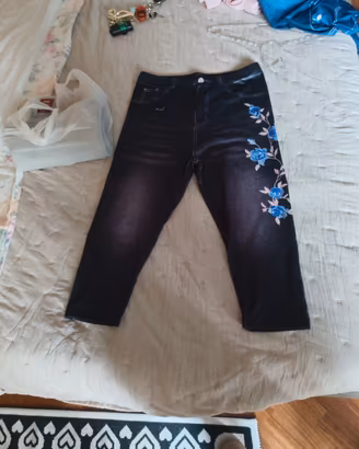 pinocchietto in jeans 