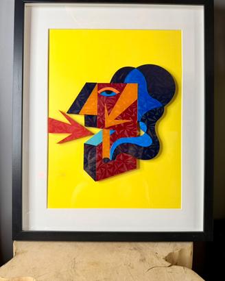Campari “il Gran Bevitore” 3D - artigianale Depero