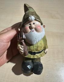 Statuetta gnomo da giardino o interno decorazione