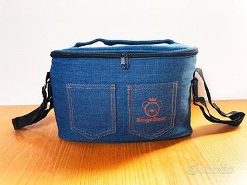 Borsa da passeggino universale jeans NUOVA