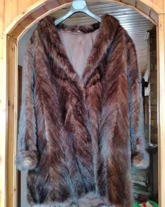 Pelliccia codine di visone
