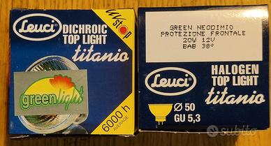 Lotto di 50 lampadine Leuci dicroiche 20W