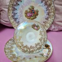 tazza da tè vintage Les Porcelaine Bavaria 