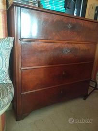 antiquariato comò inglese fine 800