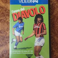 lotto vhs calcio vintage 