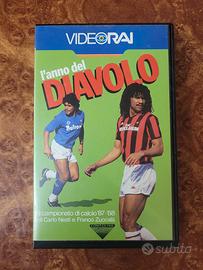 lotto vhs calcio vintage 