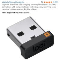 Ricevitore USB Logitech 