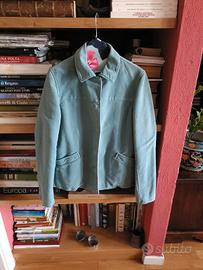 giacca vintage azzurro polvere