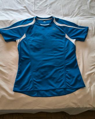 T-shirt tecnica Mizuno tg M/L come nuova 