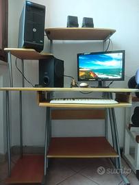 PC Computer fisso completo + Scrivania
