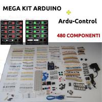 MegaKit Arduino Uno + 480 Componenti + ArduControl