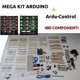 MegaKit Arduino Uno + 480 Componenti + ArduControl