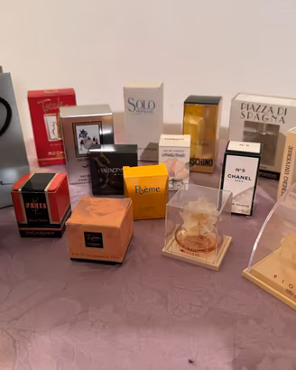 Lotto 15 Profumi Miniatura Vintage con scatola