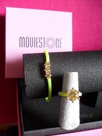 Parure anello e braccialetto nuova